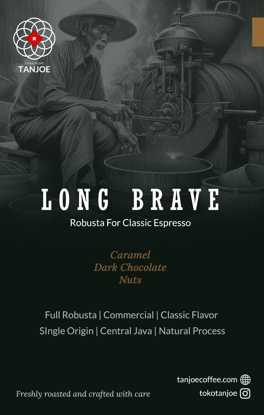 Long Brave (Robusta) 1kg (Commercial)