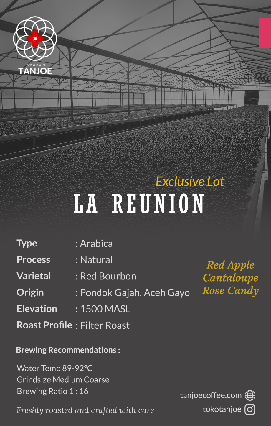 La Reunion Exclusive Lot 200gr